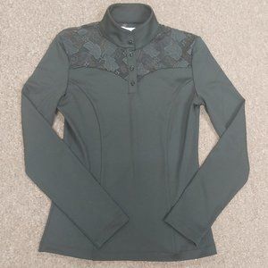 Gorgeous Ladies Alice Lace Long Sleeve English Hunt Shirt